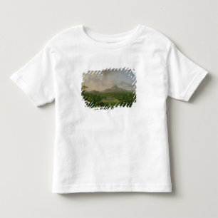 Camiseta Vista de Powerscourt, condado Wicklow, c.1760-2