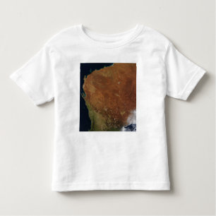 Camiseta Vista de satélite da Austrália Ocidental
