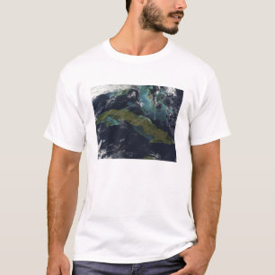 Camiseta Vista de satélite de Cuba