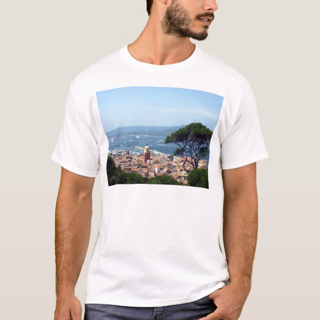Camiseta Vista de Tropez da rua (Frente)