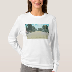 Camiseta Vista de uma residência StreetGilroy, CA