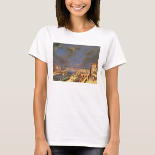 Camiseta Vista de Viena, 1819 (óleo em canvas)