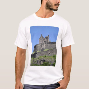 Camiseta Vista do Castelo de Edimburgo, Edimburgo, Escócia,
