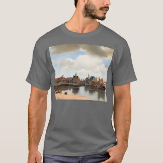 Camiseta Vista do Delft 1661 Johannes Vermeer