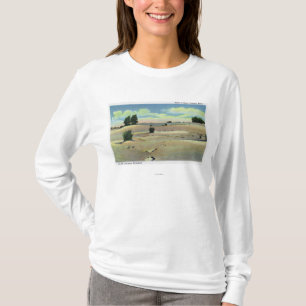 Camiseta Vista do deserto de Maine