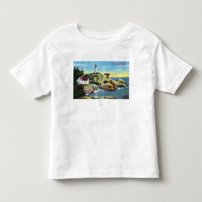 Camiseta Vista do farol 2 de Atkinson do ponto (Frente)