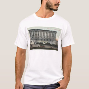 Camiseta Vista do hotel de Fairmont