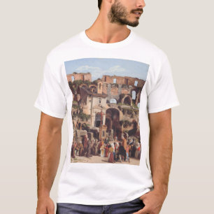 Camiseta Vista do interior do Colosseu