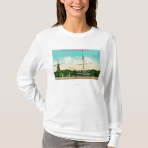 Camiseta Vista do Sloop ártico de Amundsen
