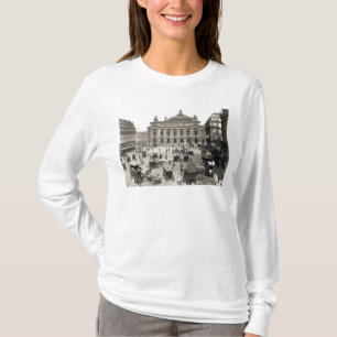 Camiseta Vista do teatro da ópera de Paris, 1890-99