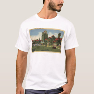 Camiseta Vista do terreno da faculdade estadual de San Jose