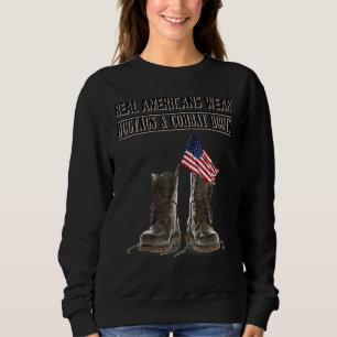 Camiseta Vista Dogtags E Combate Boots Veteran Day