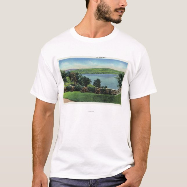 Camiseta Vista dos canhões e da parede sul (Frente)