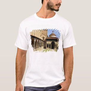 Camiseta Vista dos claustros e da capela de Pazzi