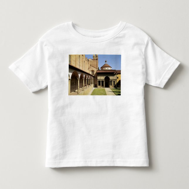 Camiseta Vista dos claustros e da capela de Pazzi (Frente)
