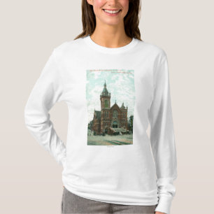 Camiseta Vista exterior da catedral de St Mary