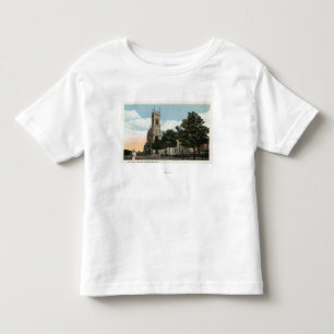 Camiseta Vista exterior da igreja de St Paul