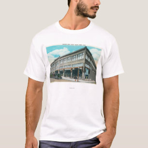 Camiseta Vista exterior do armazém de Holman