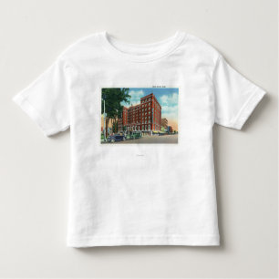 Camiseta Vista exterior do hotel de Mark Twain