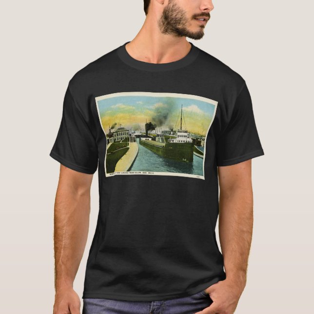 Camiseta Vista geral de fechamentos de Soo de baixo de, (Frente)