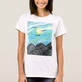 Camiseta Vista Montanha bonito