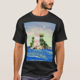 Camiseta Vista para o oceano