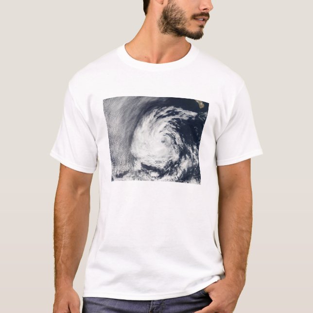 Camiseta Vista por satélite do Blas de Depressão Tropical (Frente)