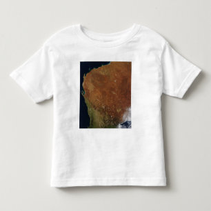 Camiseta Vista satélite da Austrália Ocidental