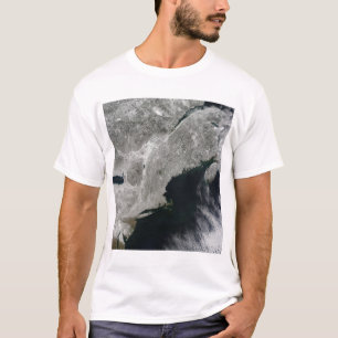 Camiseta Vista satélite da neve