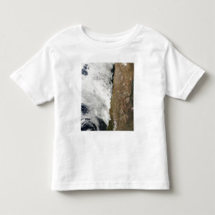 Camiseta Vista satélite das montanhas de Andes