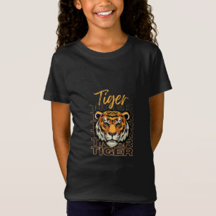 Camiseta Vista seu animal selvagem favorito, TIGER
