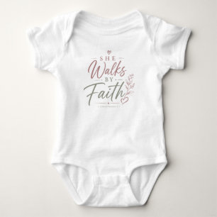 Camiseta Vista seu pequeno com fé com esta
