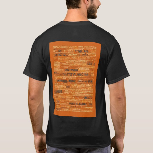 Camiseta Vista sua história, fale seu estilo (Verso)