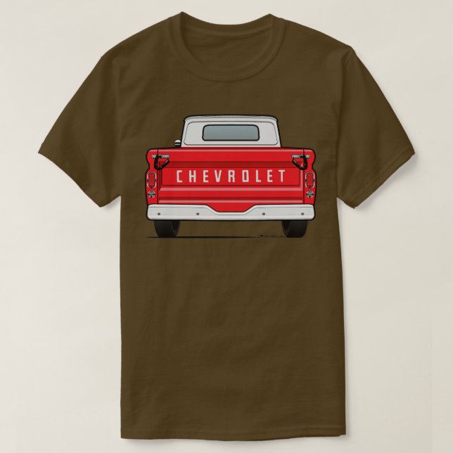 Camiseta Vista traseira (Frente do Design)