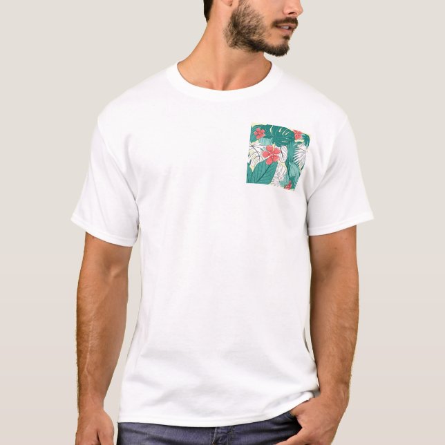 Camiseta Vista tropical (Frente)