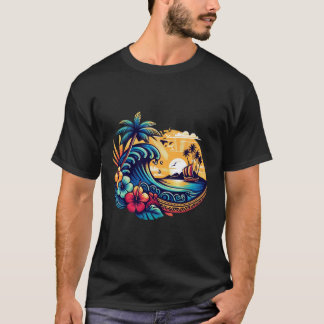 Camiseta vista tropical