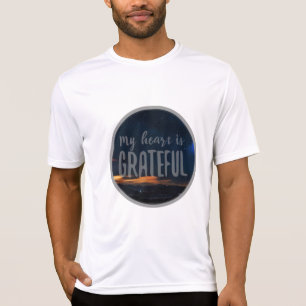 Camiseta Vistas positivas sobre o trabalho e a autoaceitaç