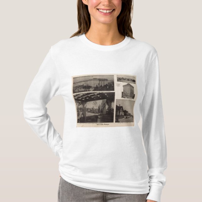 Camiseta Vistas, Seattle (Frente)