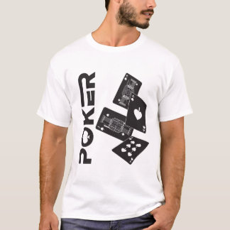 Camiseta Visto Casino de Jogo de Cartão Poker