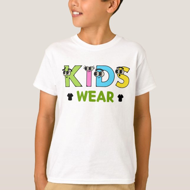 Camiseta Visto de Crianças (Frente)
