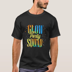 Camiseta Visto de Partido Retropartidário do Brilho no Quad