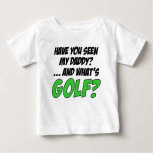 Camiseta Visto meu golfe engraçado do pai