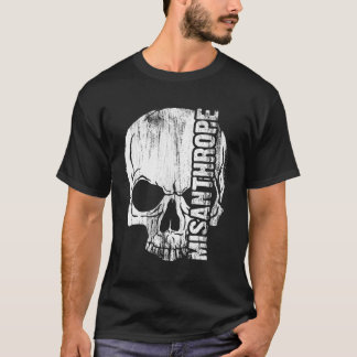 Camiseta Visto Misanthropic Hoodie Crânio Misantrópico
