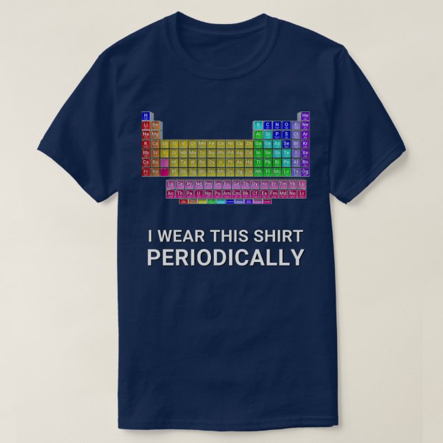 Camiseta Visto-O Periodicamente (Frente do Design)