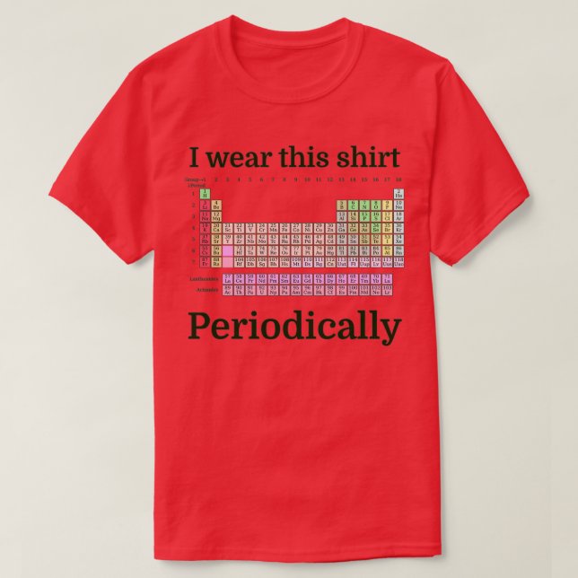 Camiseta Visto-O Periodicamente (Frente do Design)