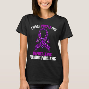 Camiseta Visto Paralisia periódica hippocaliémica roxa