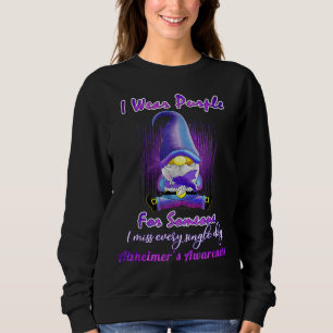 Camiseta Visto Roxo por alguém que sinto falta do Gnomo da