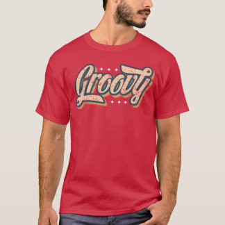 Camiseta Visual Groovy Gíria Anos 70 ou 80 retrô