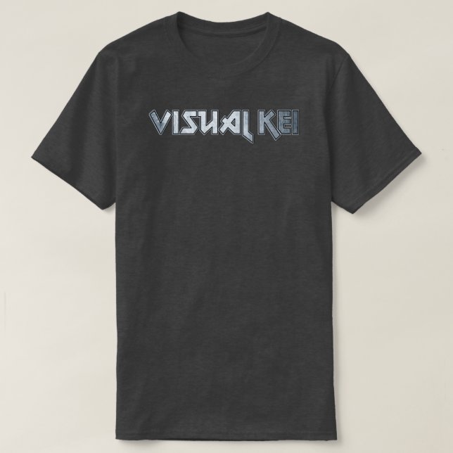 Camiseta Visual kei (Frente do Design)