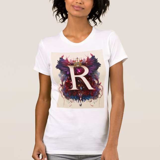 Camiseta Visualizar. Visto R." "R: A arte dos dados" (Frente)